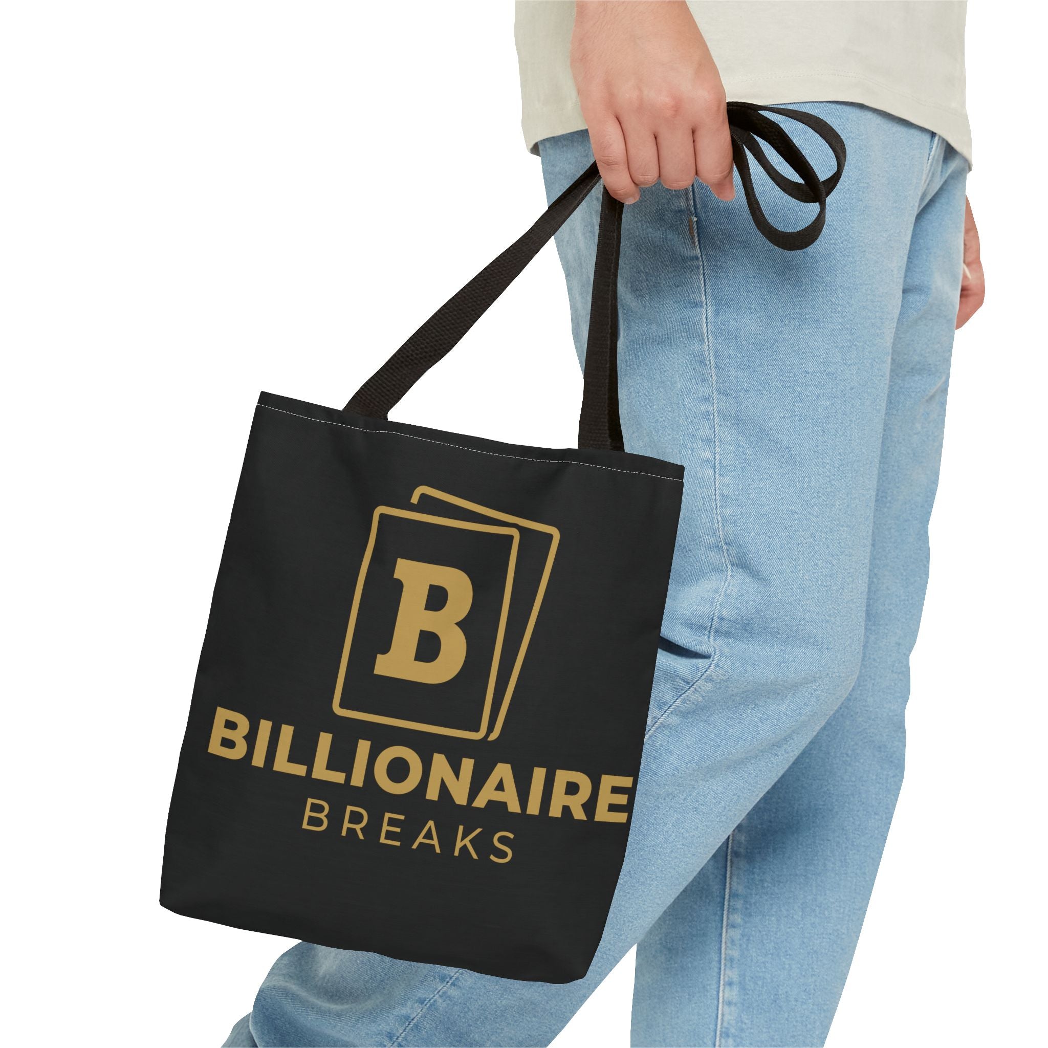 Stylish Tote Bag - Billionaire Breaks Design | Chic Shopping Bag, Everyday Tote, Gift for Entrepreneurs, Travel Essential