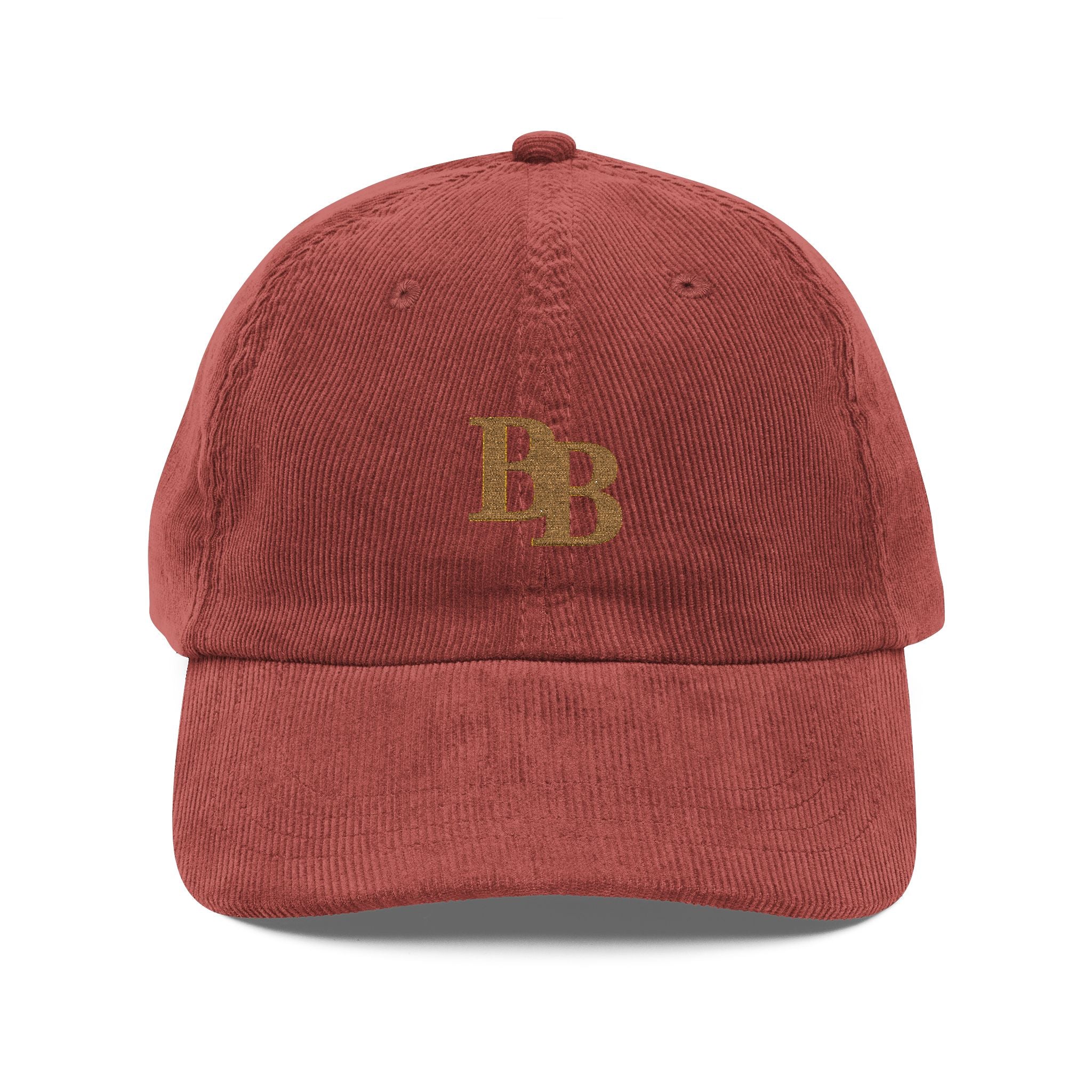 Vintage Corduroy Cap - Embroidered Casual Hat, Retro Accessories, Fall Fashion, Gift for Her, Everyday Wear, Dad Hat