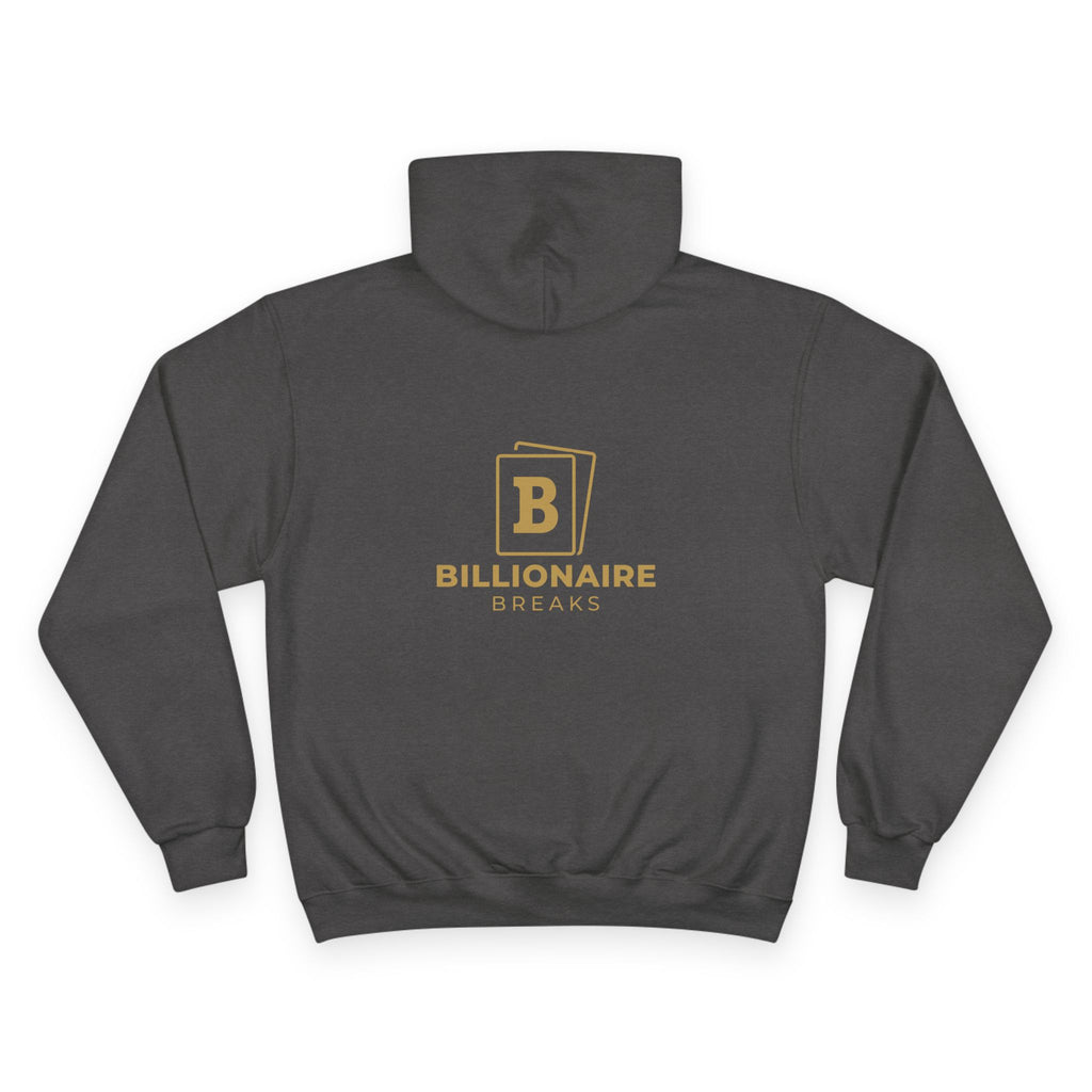 Billionaire Breaks Champion Hoodie, Trendy Streetwear, Cozy Casual Wear, Gift for Men and Women, Fashion Hoodie, Stylish Layering Top