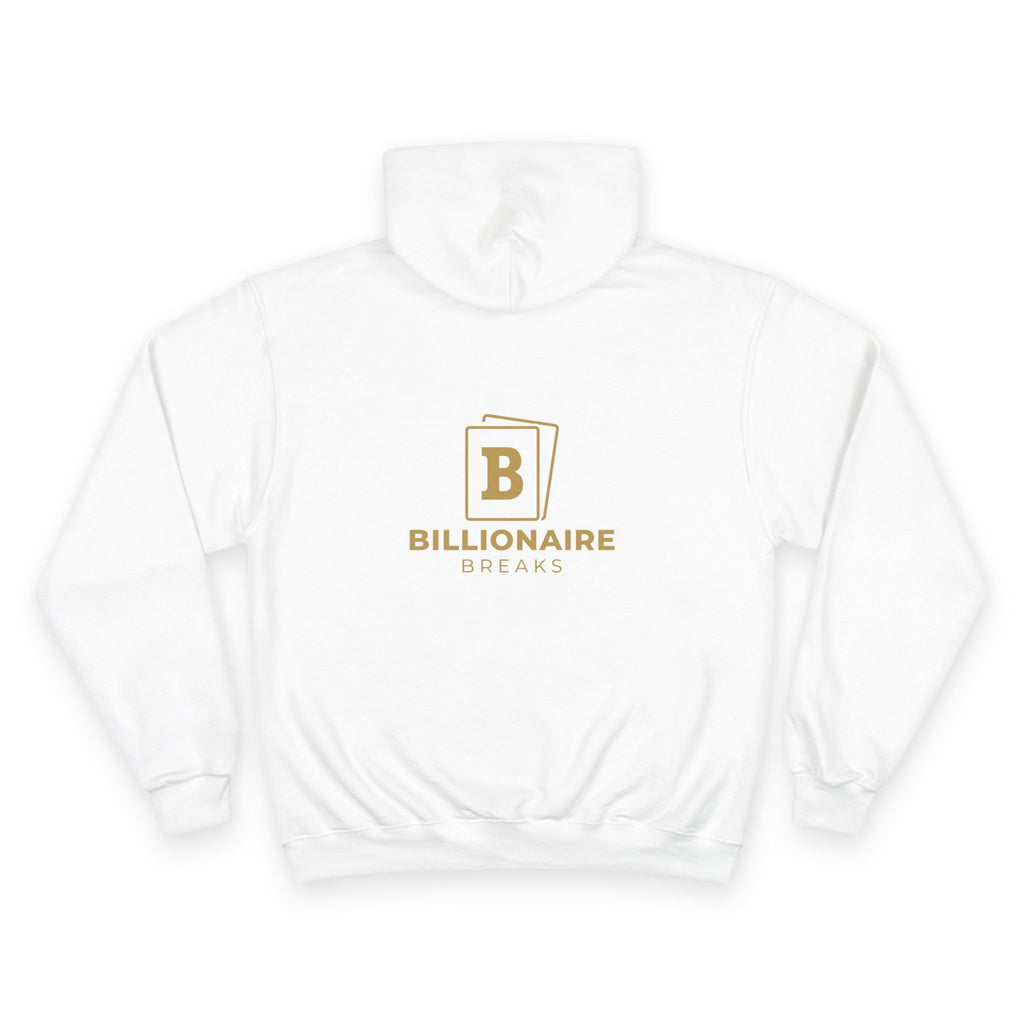 Billionaire Breaks Champion Hoodie, Trendy Streetwear, Cozy Casual Wear, Gift for Men and Women, Fashion Hoodie, Stylish Layering Top